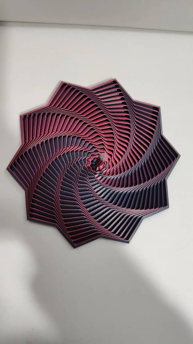 Estrela Sensorial Grande Brinquedo Fidget Anti Stress Alivio Azul E Vermelho