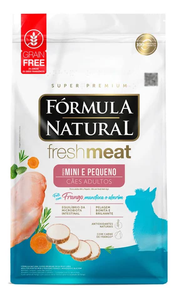 Fórmula Natural Fresh Meat Cães Adultos Mini E Pequeno…