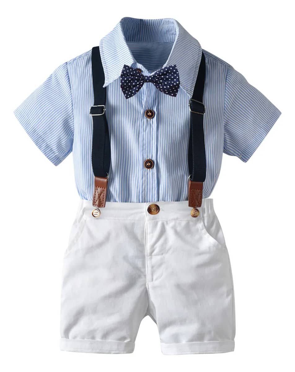 Conjunto Infantil Confortável, Roupas Masculinas, Shorts De