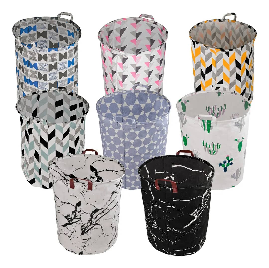 Cesto Grande Para Roupa Suja Lavanderia Brinquedo 60 Litros